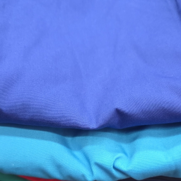 Vibrant Blue and Teal Fabric - Picture 1 of 3